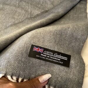 100%Cashmere Scarf made in Scotland 🍀